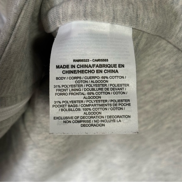 Nike Tech Fleece Moto Cape Jacket in Light Grey - Picture 7 of 9